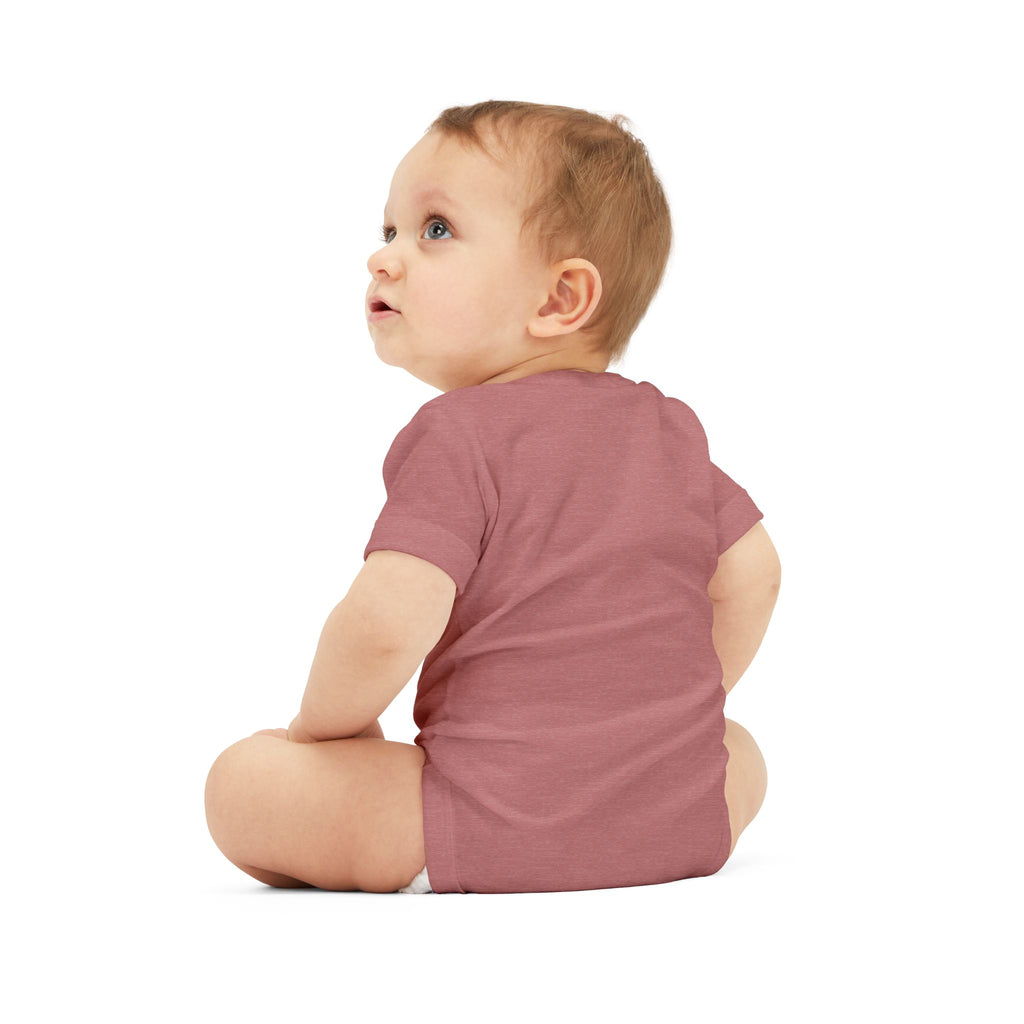 Infant Onesie - 'Team' Colorful Cartoon Character Print Baby Bodysuit