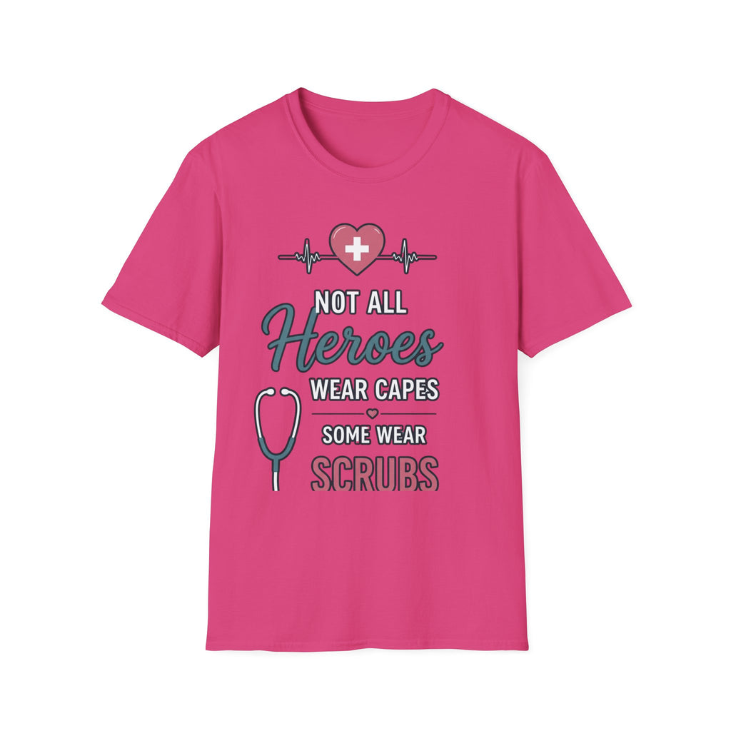 Nurse 'Not All Heroes Wear Capes' T-Shirt