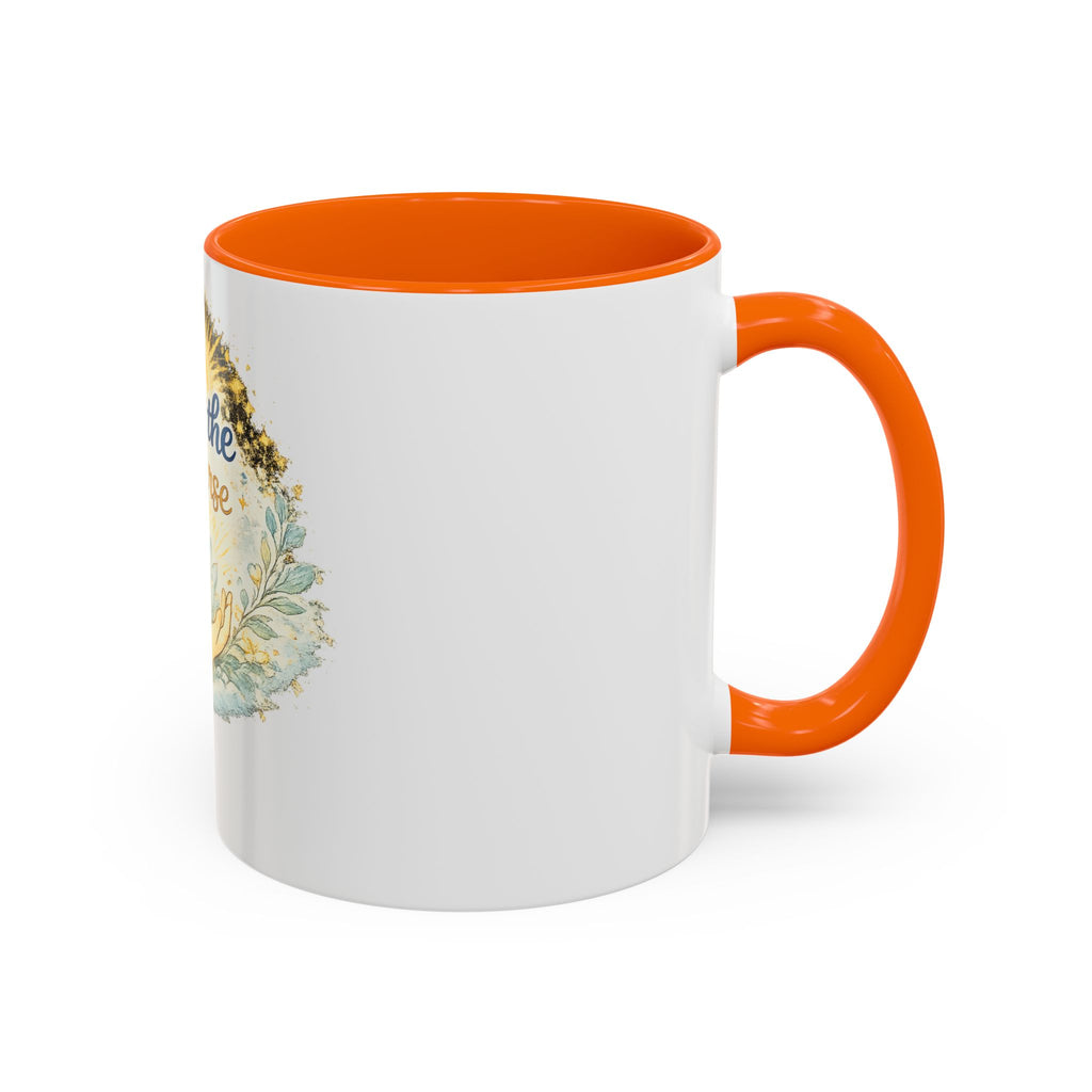 Trust the Universe Accent Coffee Mug — Inspirational Spiritual Tea & Coffee Cup (11/15oz)