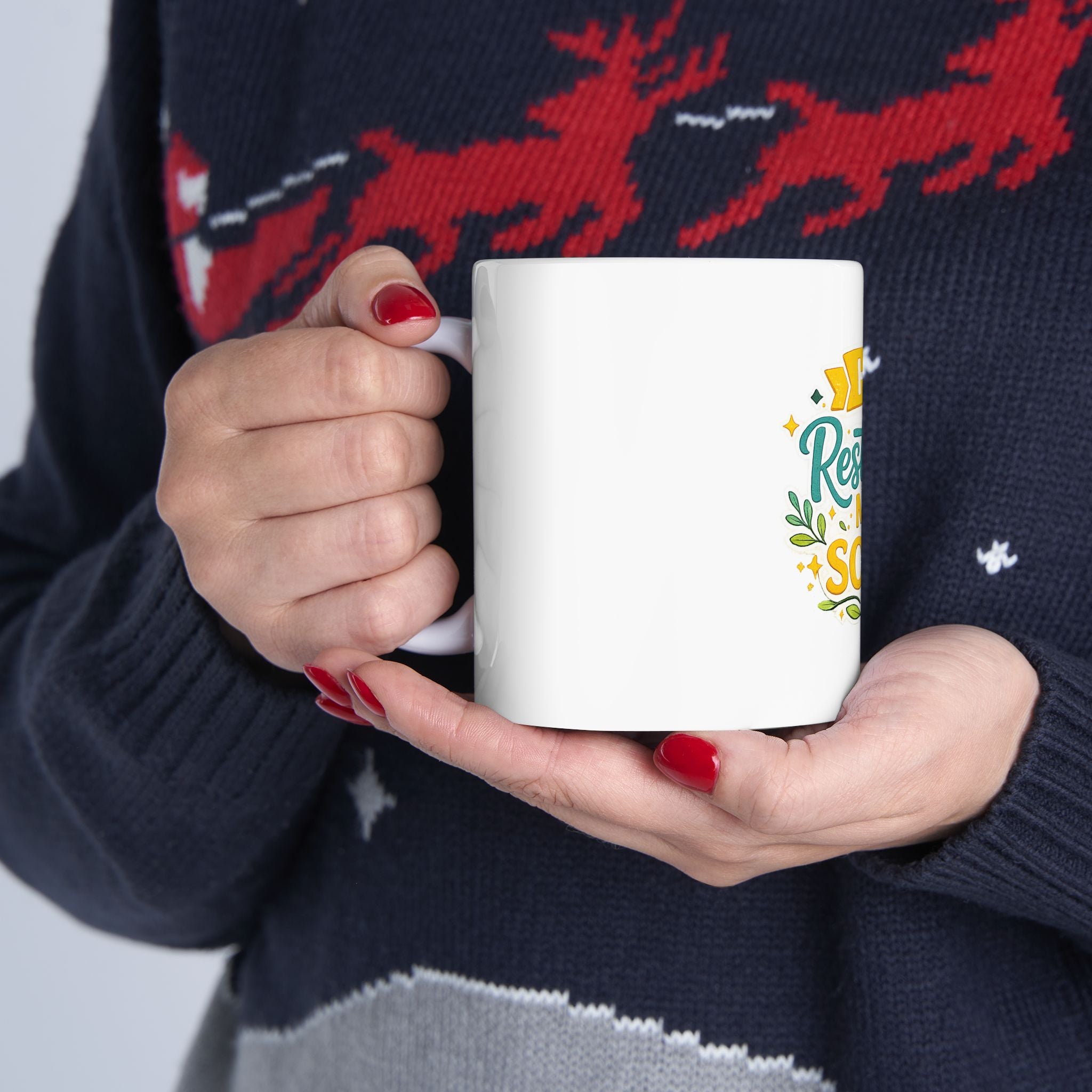 He Restores My Soul Ceramic Mug — Faith-Inspired Christian Coffee Cup (11oz & 15oz)