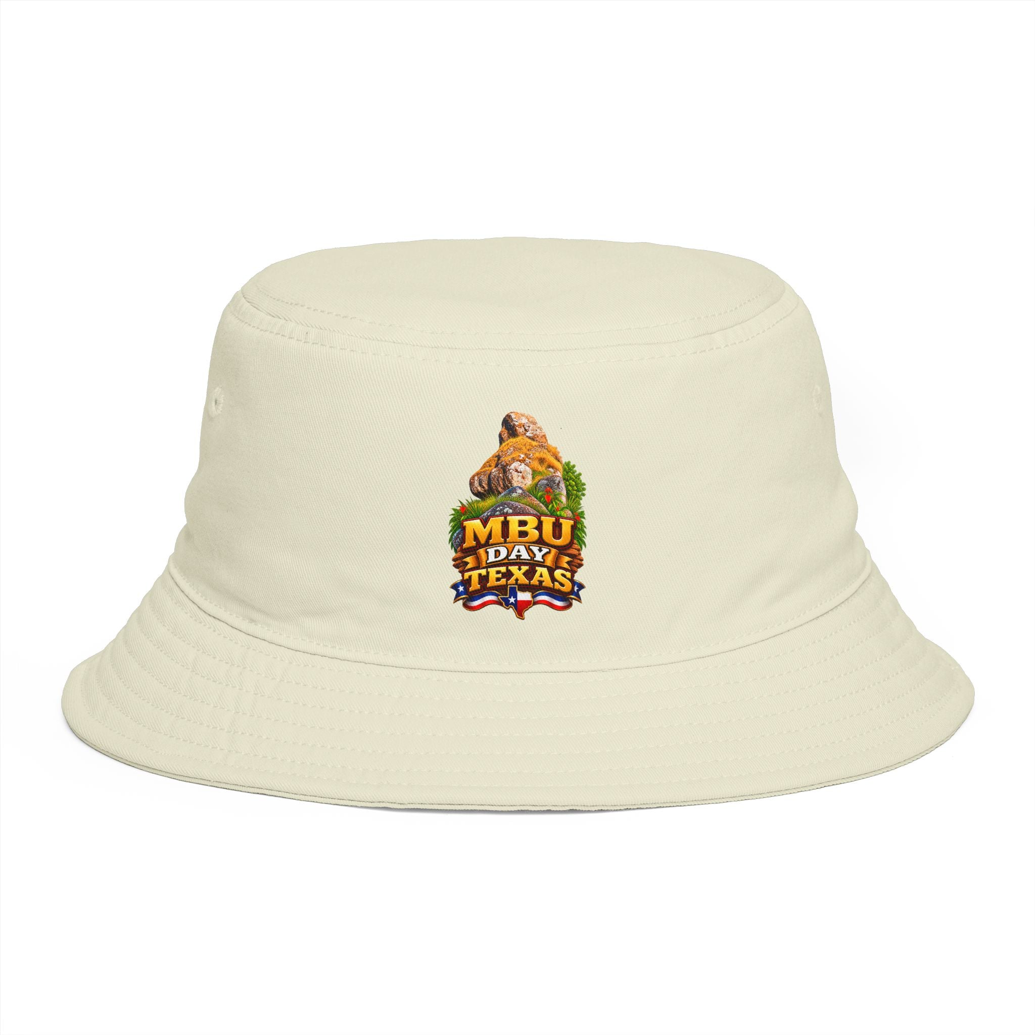 Texas BBQ Bucket Hat — 'Smokin' MBU Day' Graphic Sun Hat