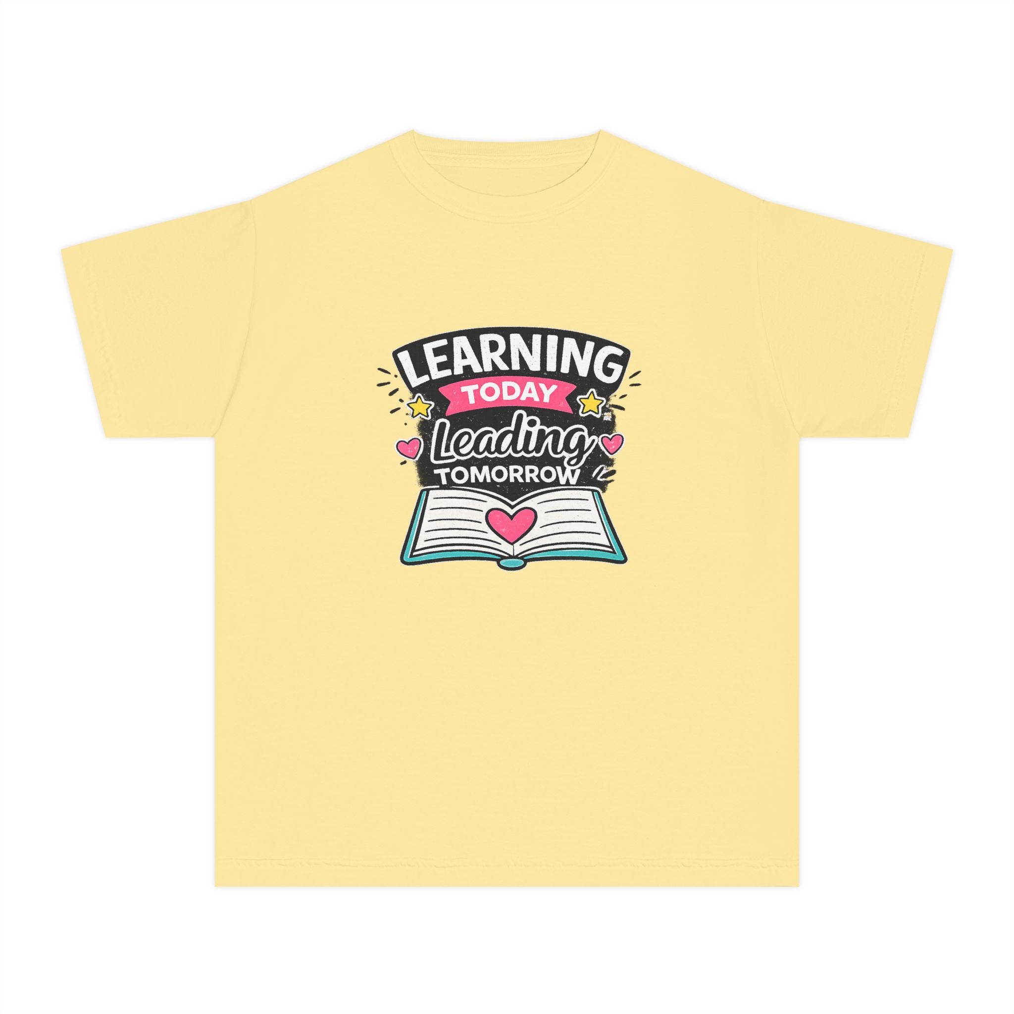 Youth T-Shirt — "Learning Today, Leading Tomorrow" School Shirt