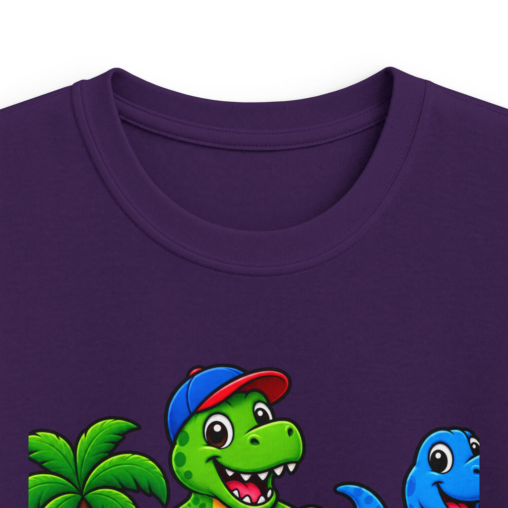 100 Days of School Kids Tee — Cute Dinosaur Celebration Shirt for Preschool & Elementary