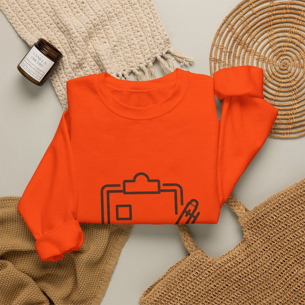 Checklist Crewneck Sweatshirt — Minimal Planner Icon Pullover