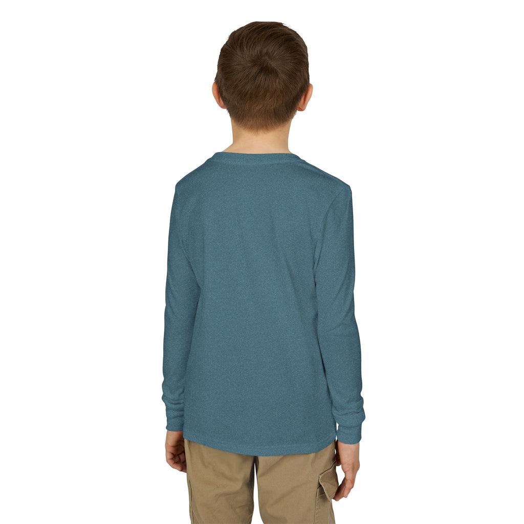 100 Days of School Youth Long Sleeve Tee – Colorful Graduation Mascots