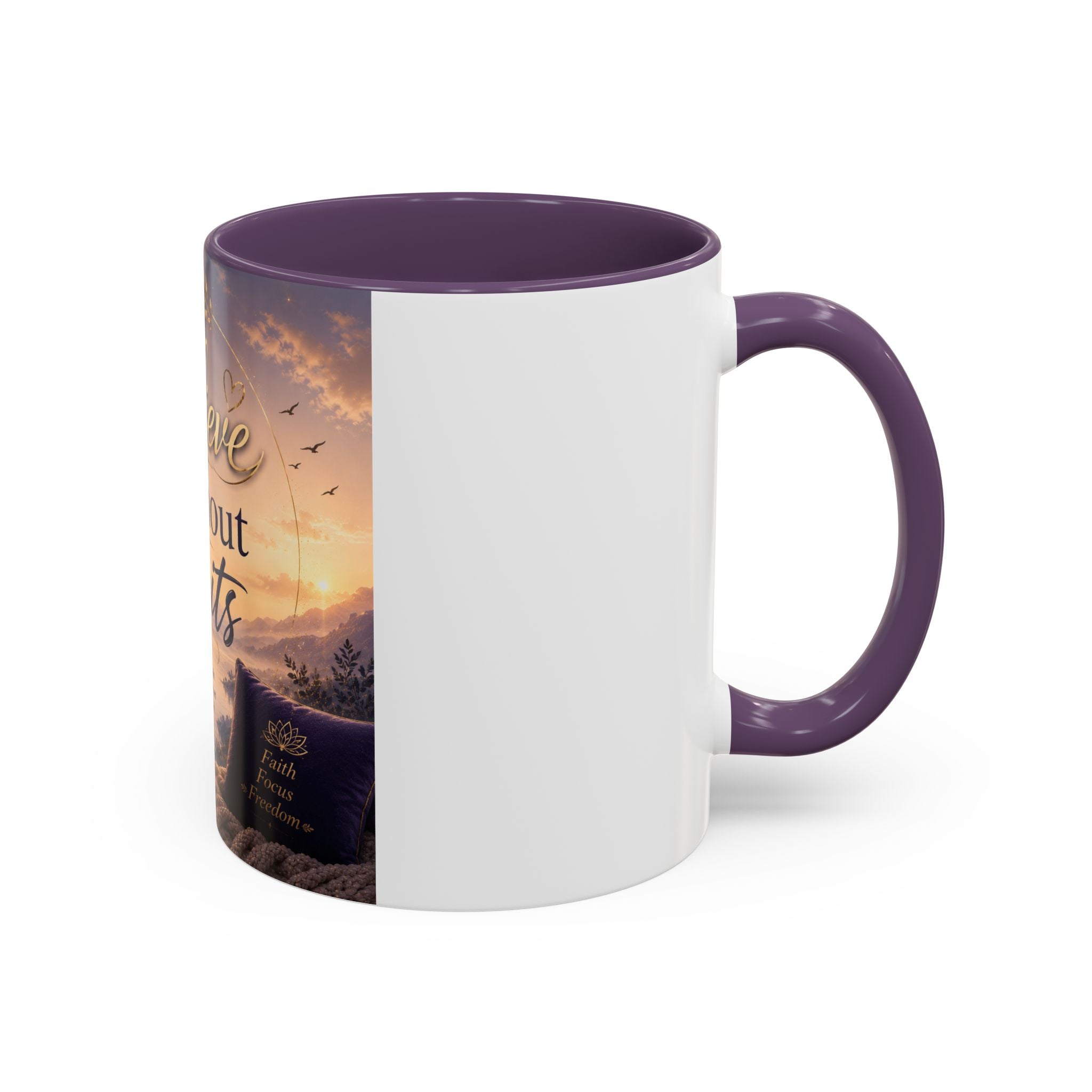 Believe Without Limits Inspirational Coffee Mug (11/15oz)