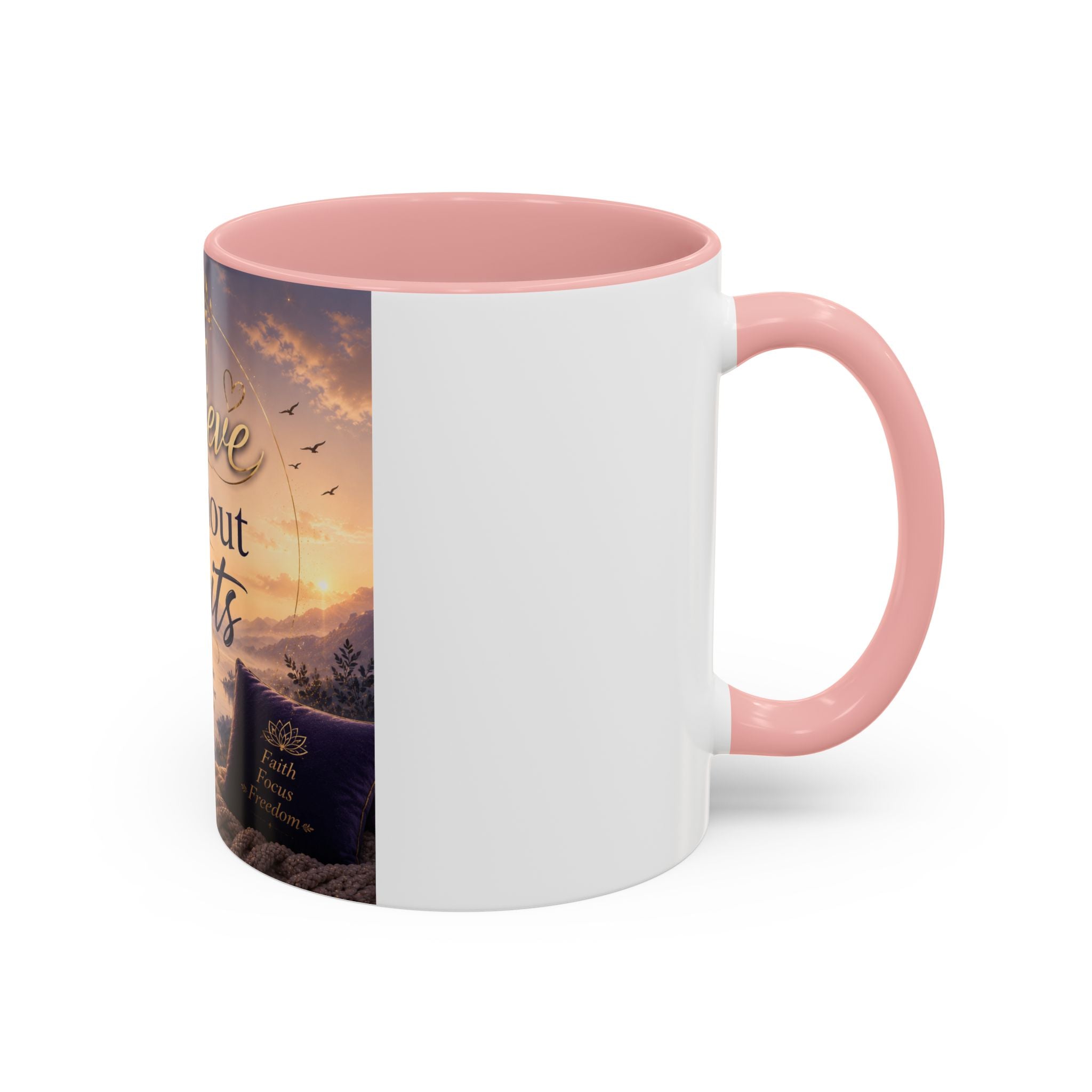 Believe Without Limits Inspirational Coffee Mug (11/15oz)