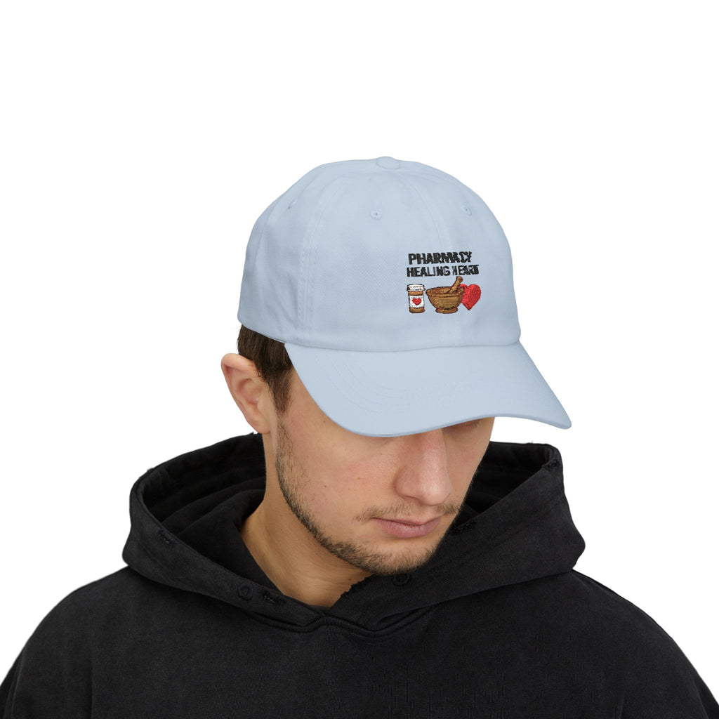 Pharmacy Healing Heart Dad Cap – Cute Pharmacist Gift Hat