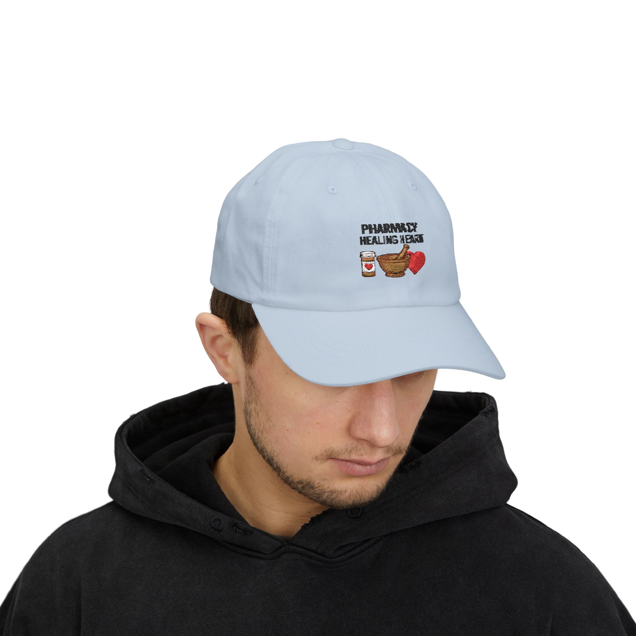 Pharmacy Healing Heart Dad Cap – Cute Pharmacist Gift Hat