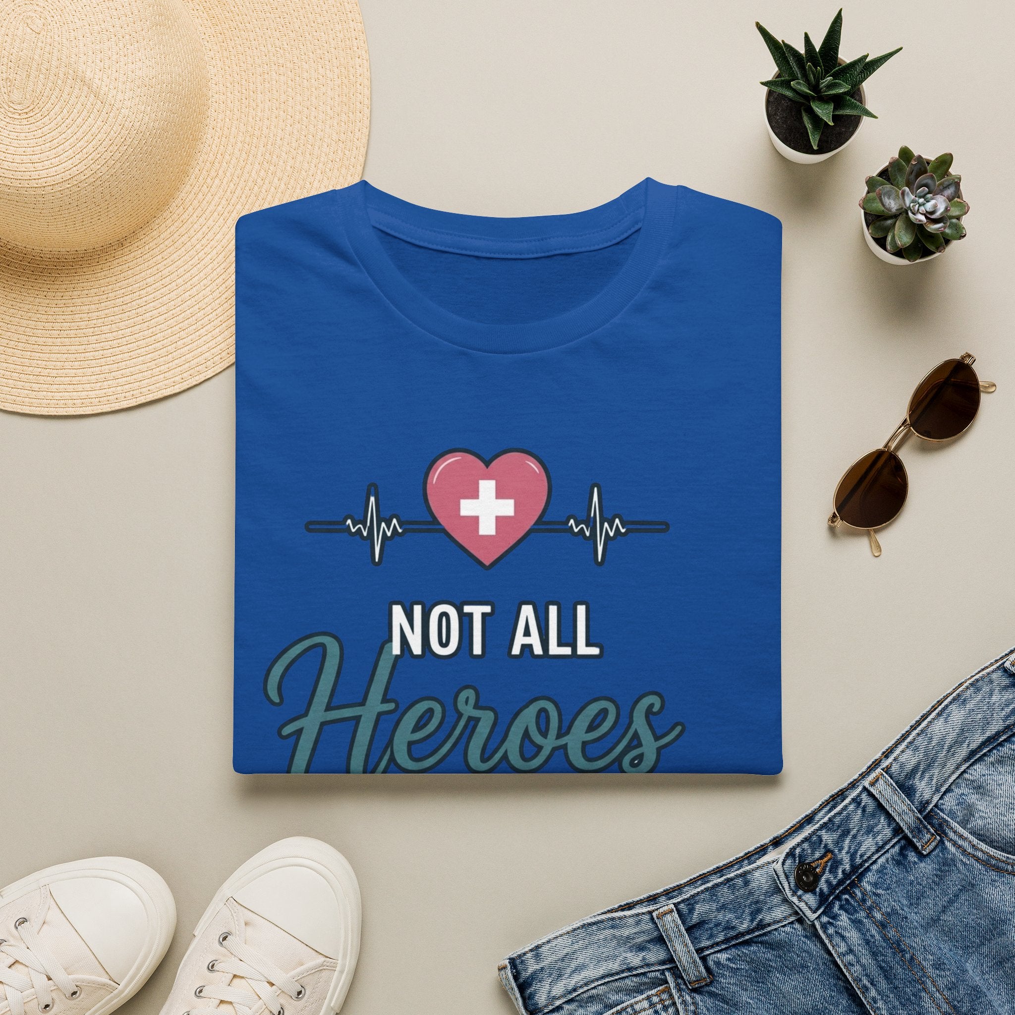 Nurse 'Not All Heroes Wear Capes' T-Shirt