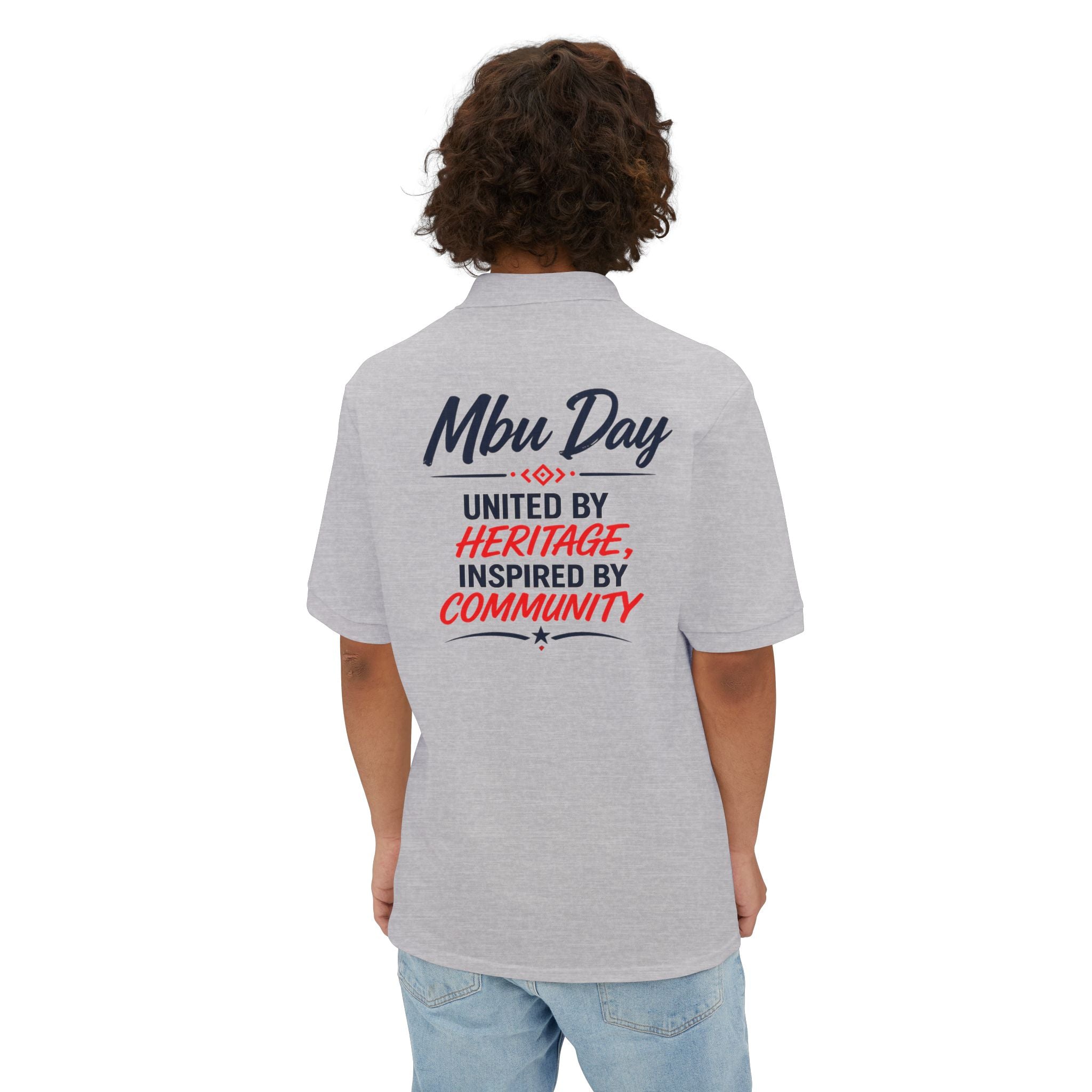 MBU Day Polo — 'United by Heritage, Inspired by Community' Men's Short-Sleeve Polo