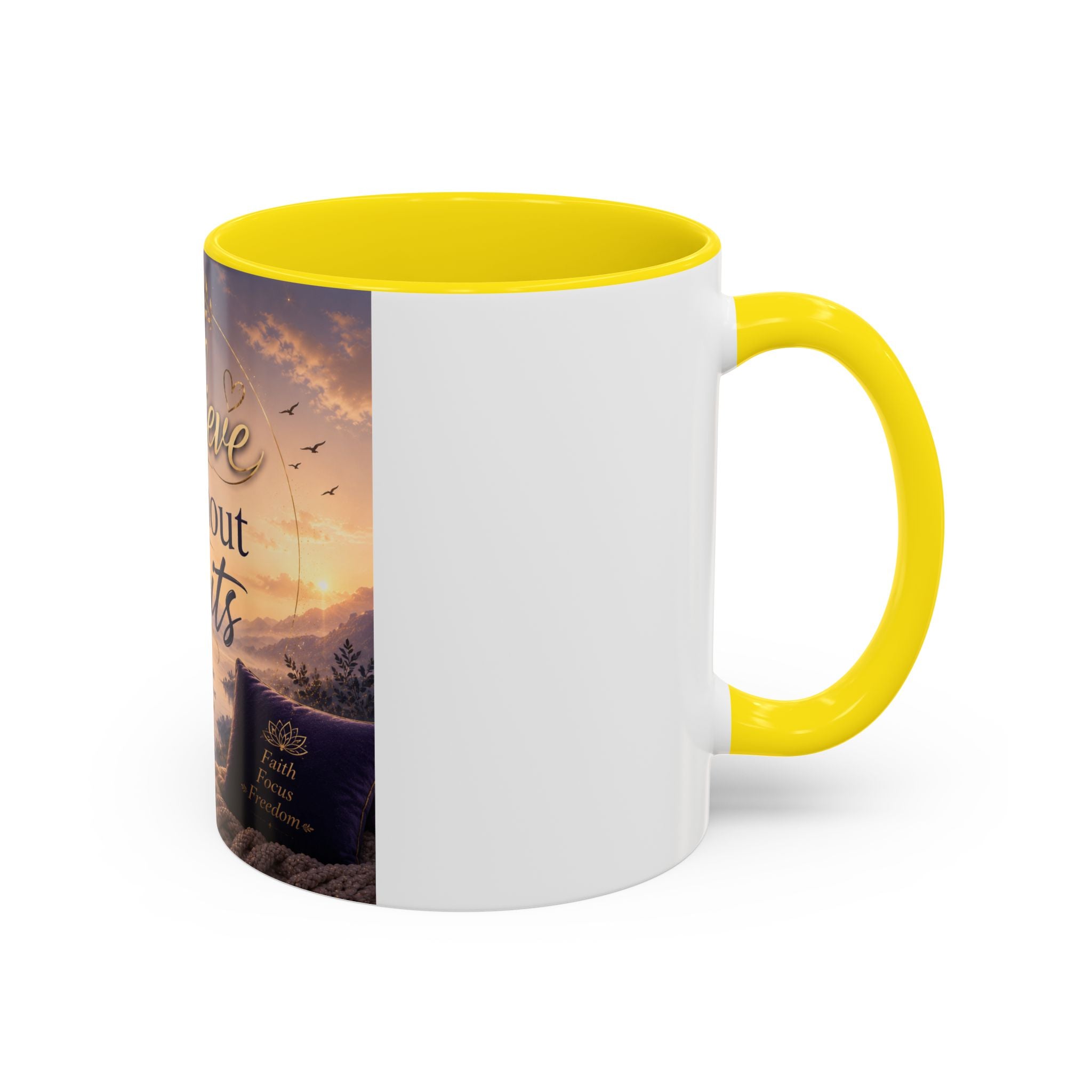 Believe Without Limits Inspirational Coffee Mug (11/15oz)