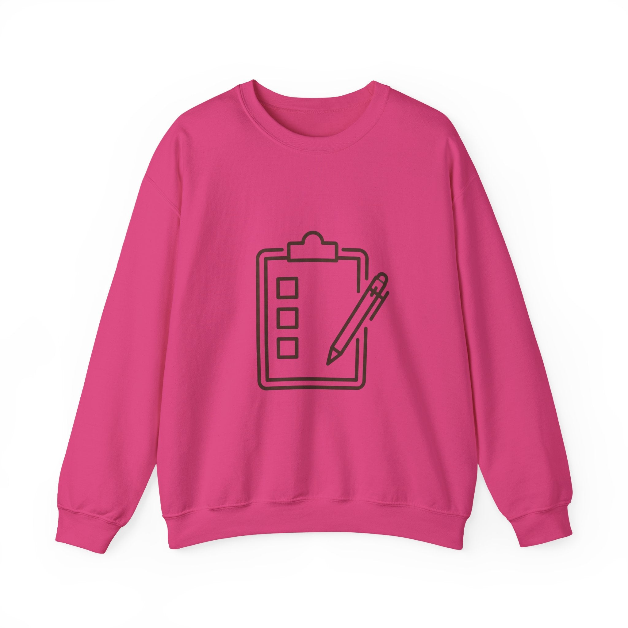 Checklist Crewneck Sweatshirt — Minimal Planner Icon Pullover