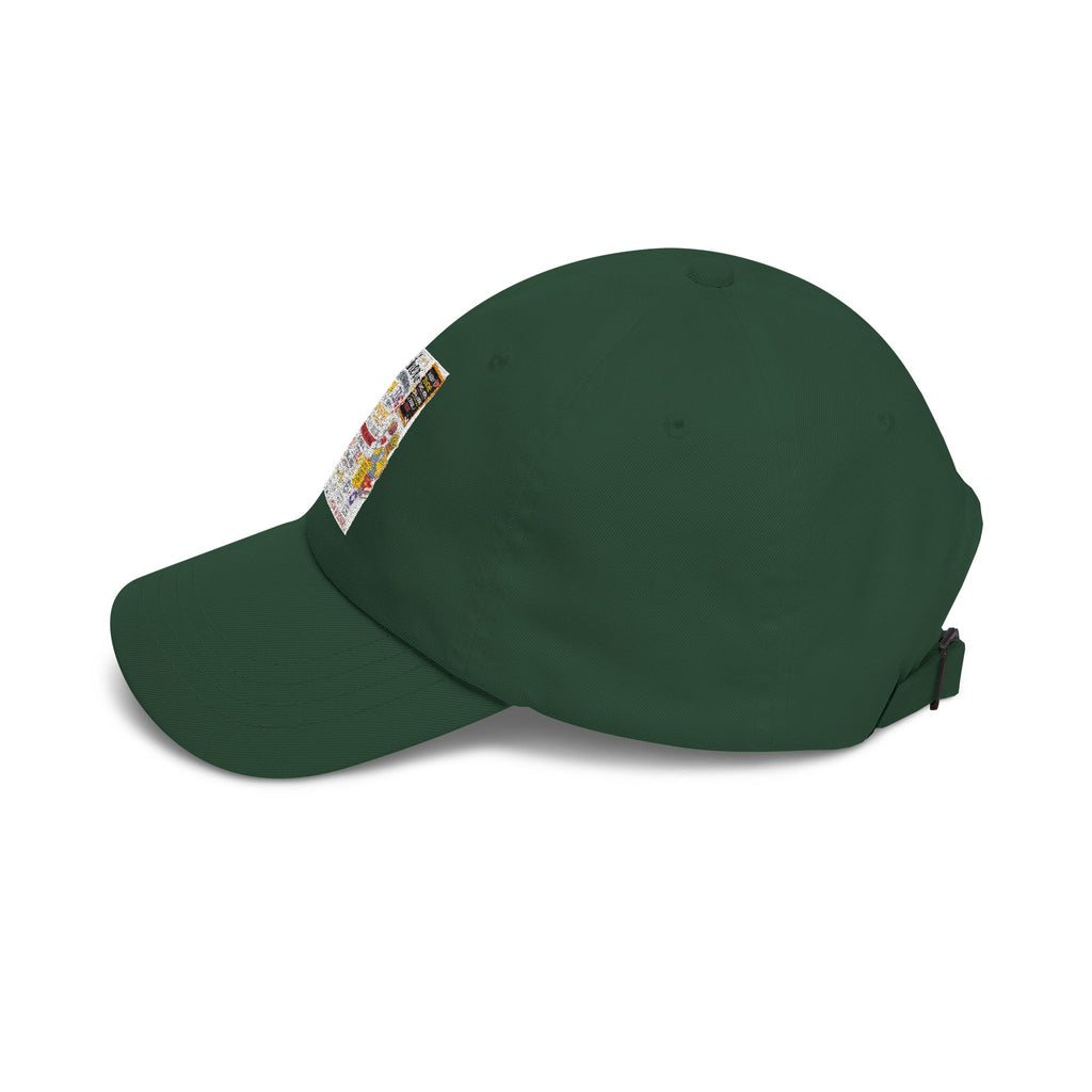 Dad Cap — Teacher Appreciation Collage Hat (Thank You, Best Teacher)