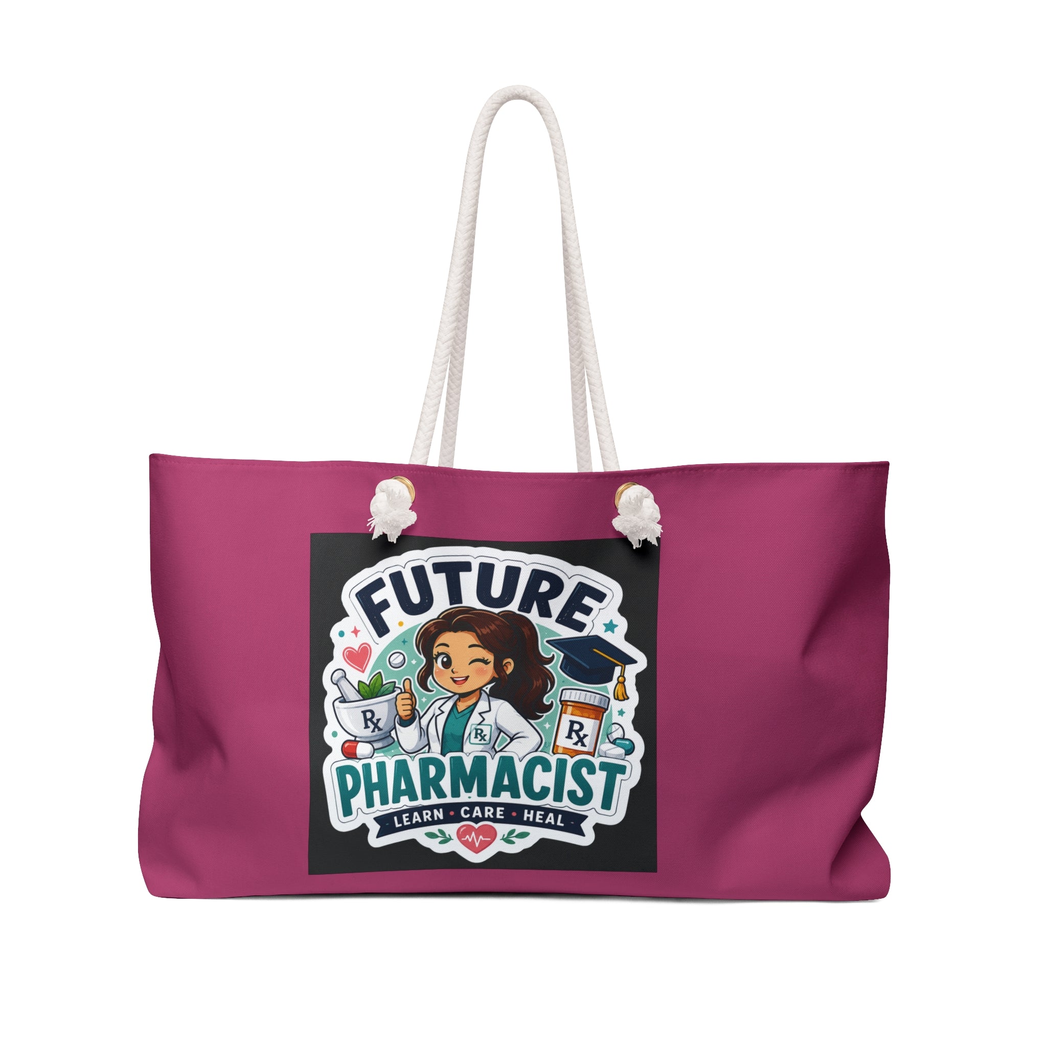 Future Pharmacist Weekender Bag — Cute Pharmacy Student Travel Tote
