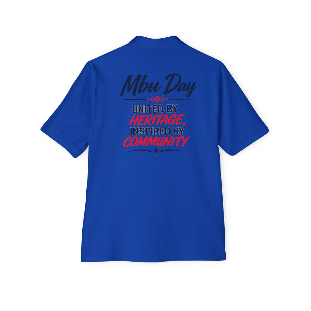 MBU Day Polo — 'United by Heritage, Inspired by Community' Men's Short-Sleeve Polo