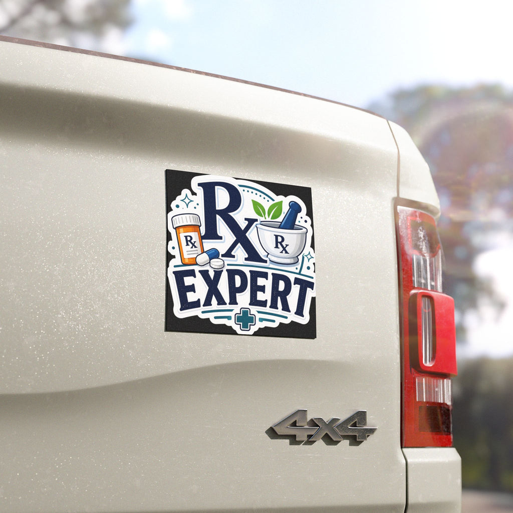 RX Expert Car Magnet – Pharmacist / Pharmacy Technician Sticker