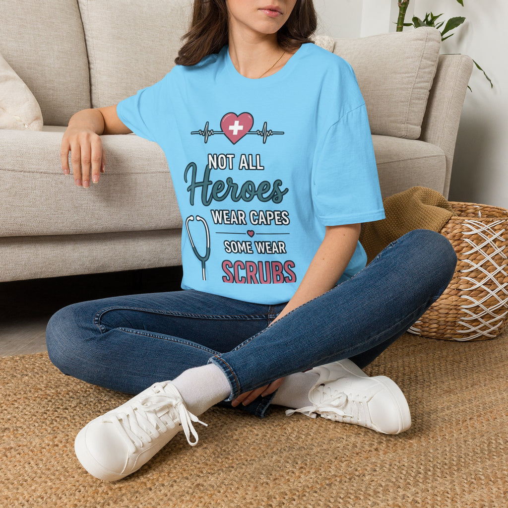 Nurse 'Not All Heroes Wear Capes' T-Shirt