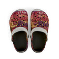 Kids 'Born to Ride' Foam Clogs — Colorful Team Graphic Slip-On Shoes