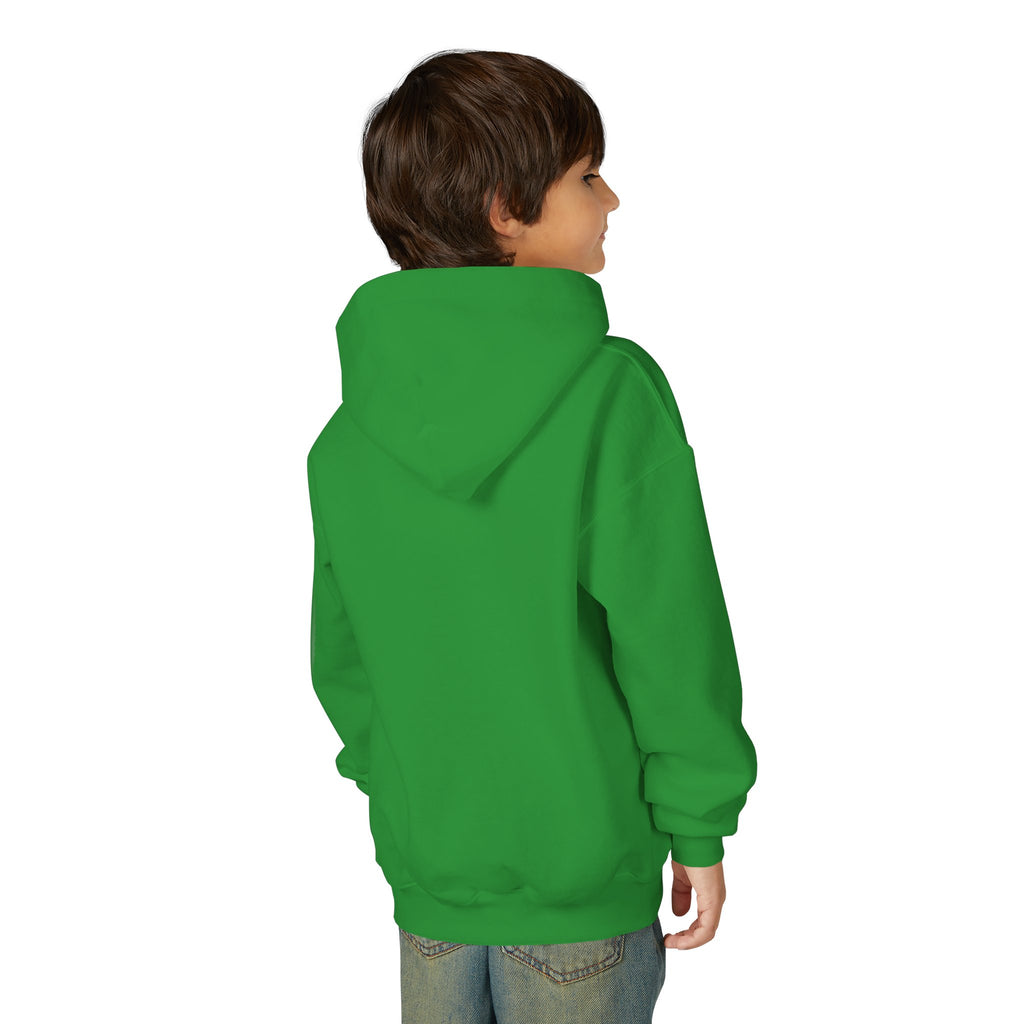 Youth Hoodie — “100 Days of School” Colorful Smiley Daisy Celebration