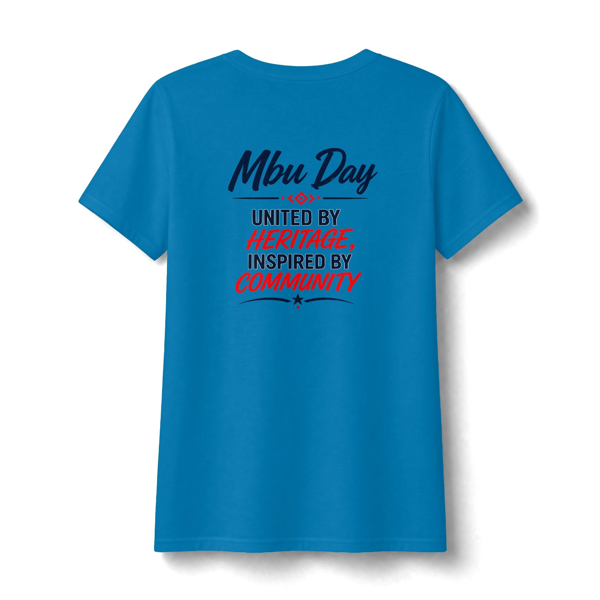 Mbu Day Texas V-Neck Tee — "Mbu Day: United by Heritage, Inspired by Community" Women's Shirt