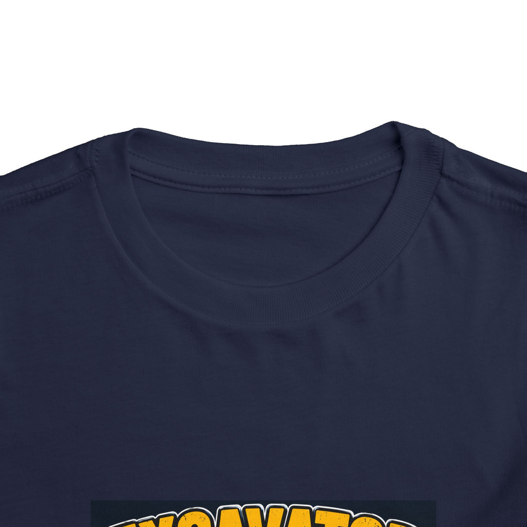 Excavator Toddler Tee — "I Dig Big Dreams" Construction Shirt