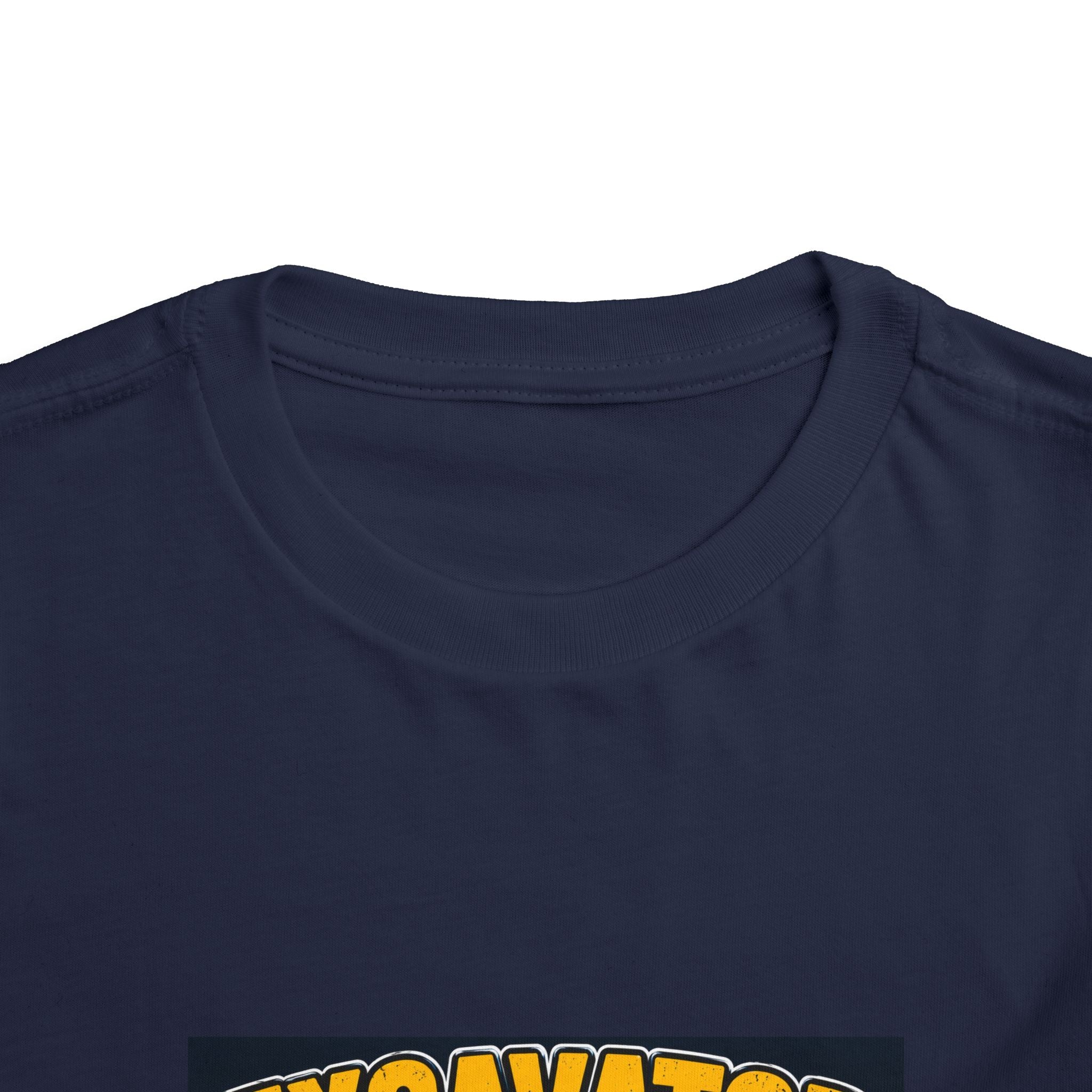 Excavator Toddler Tee — "I Dig Big Dreams" Construction Shirt