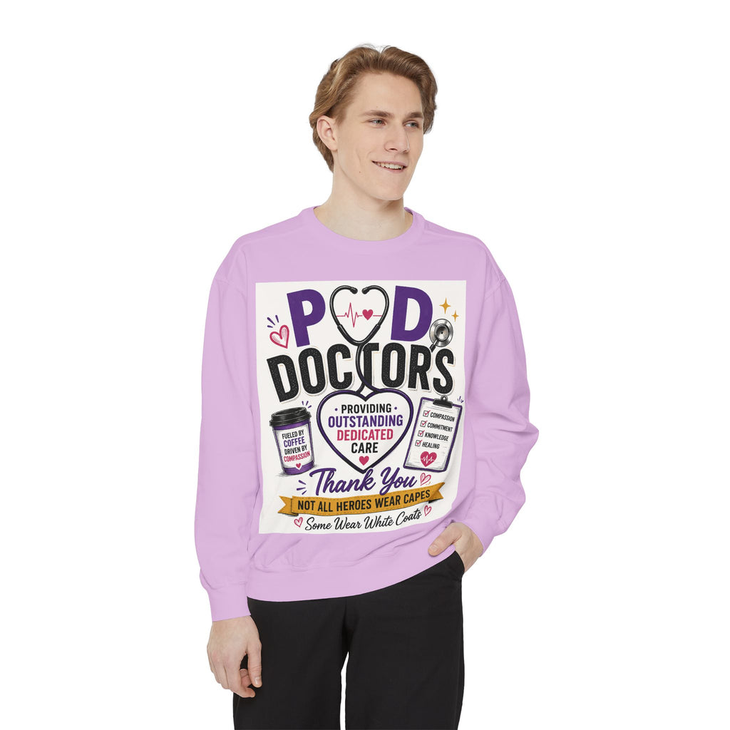 Podiatry Doctors "Thank You" Sweatshirt — Appreciation Crewneck
