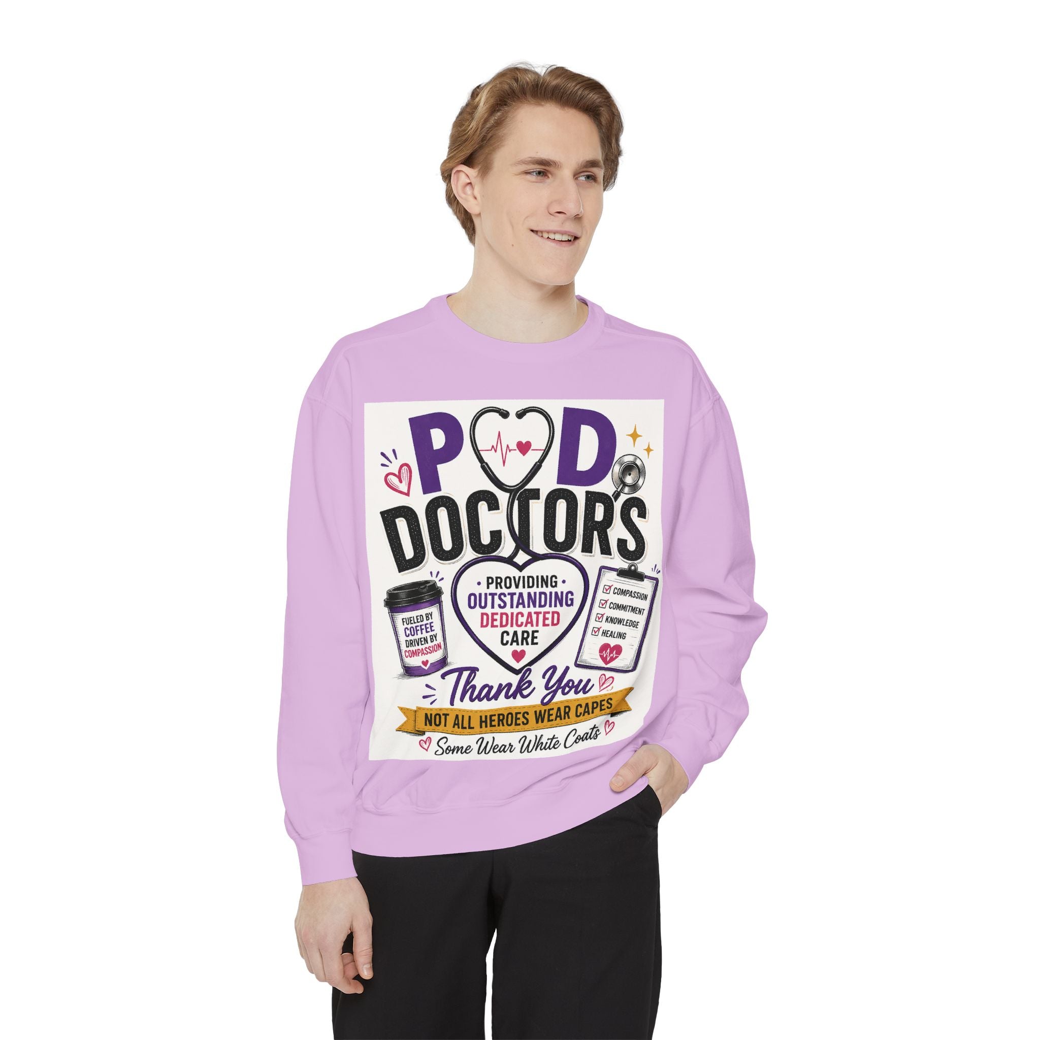 Podiatry Doctors "Thank You" Sweatshirt — Appreciation Crewneck