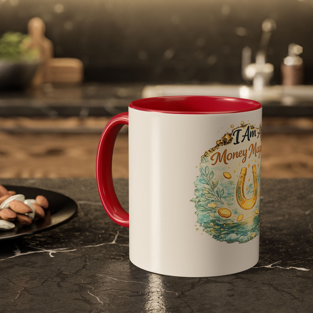I Am A Money Magnet Mug — Inspirational Luck & Wealth Coffee Cup (11oz/15oz)
