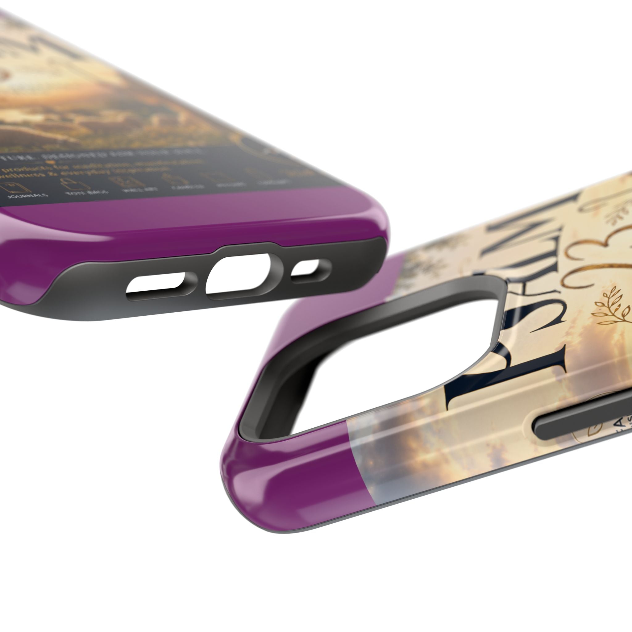 Psalm 23 Phone Case — Magnetic Impact-Resistant Christian iPhone Cover