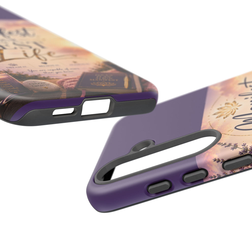 Manifest Your Best Life Phone Case — Inspirational Spiritual Protective Cover