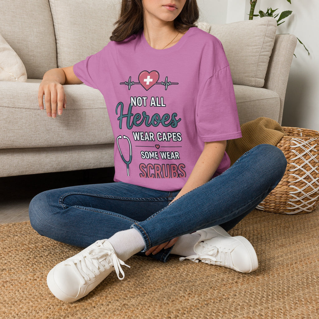 Nurse 'Not All Heroes Wear Capes' T-Shirt