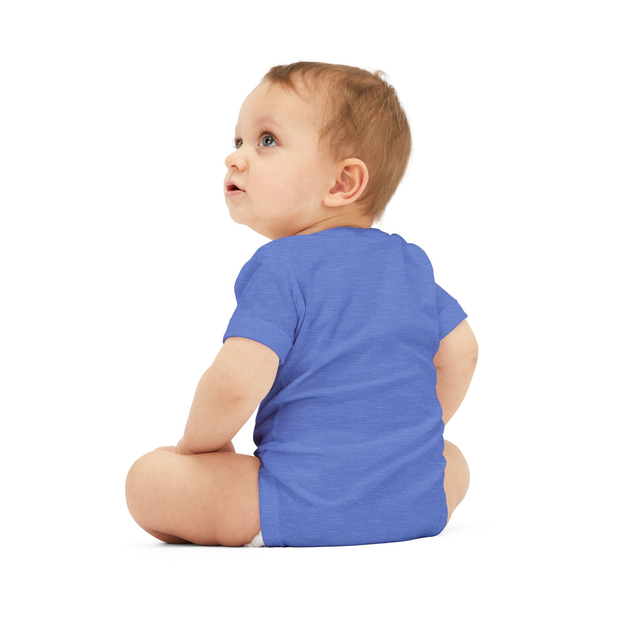 Infant Onesie - 'Team' Colorful Cartoon Character Print Baby Bodysuit
