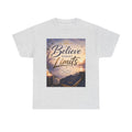 Believe Without Limits T-Shirt — Inspirational Faith Graphic Tee