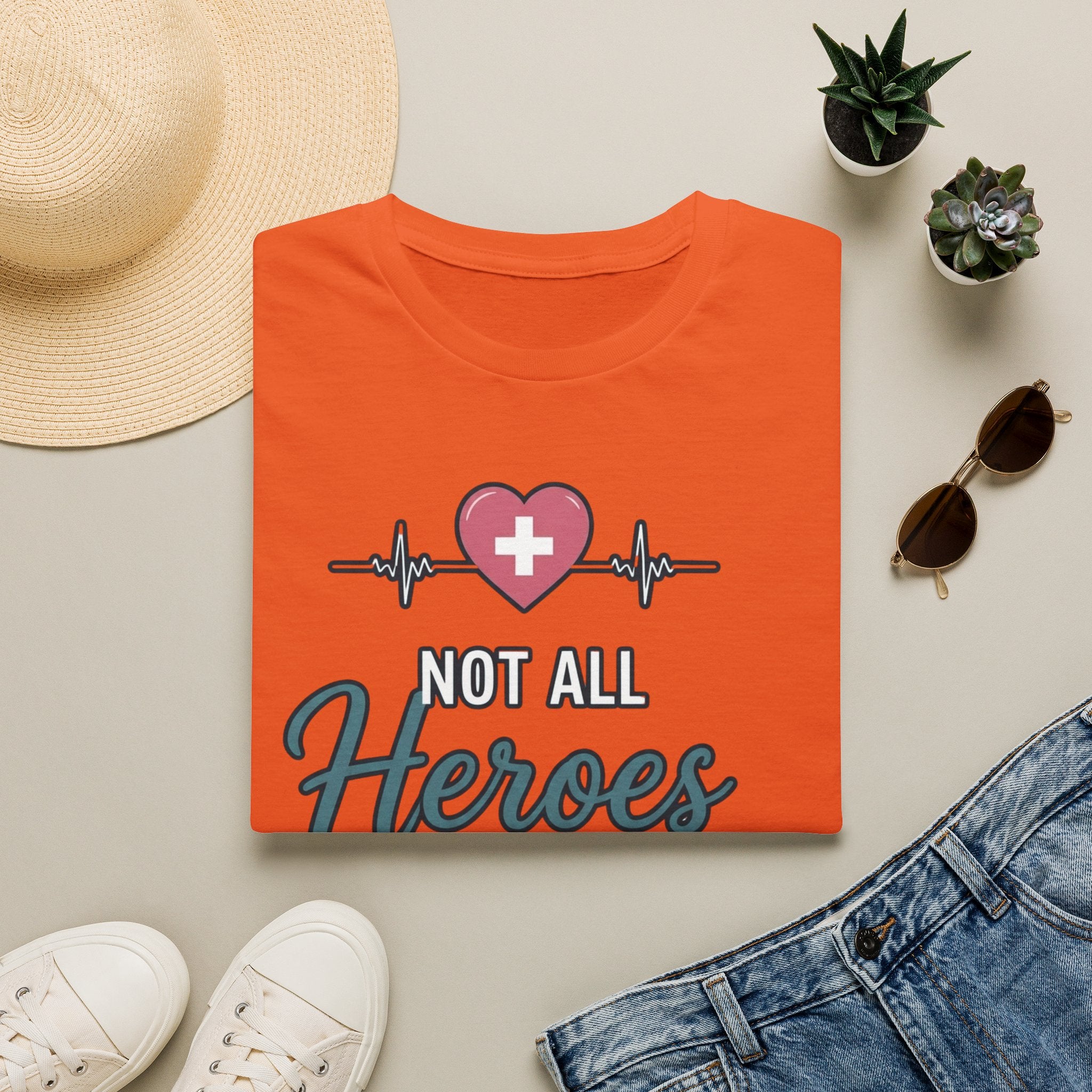 Nurse 'Not All Heroes Wear Capes' T-Shirt