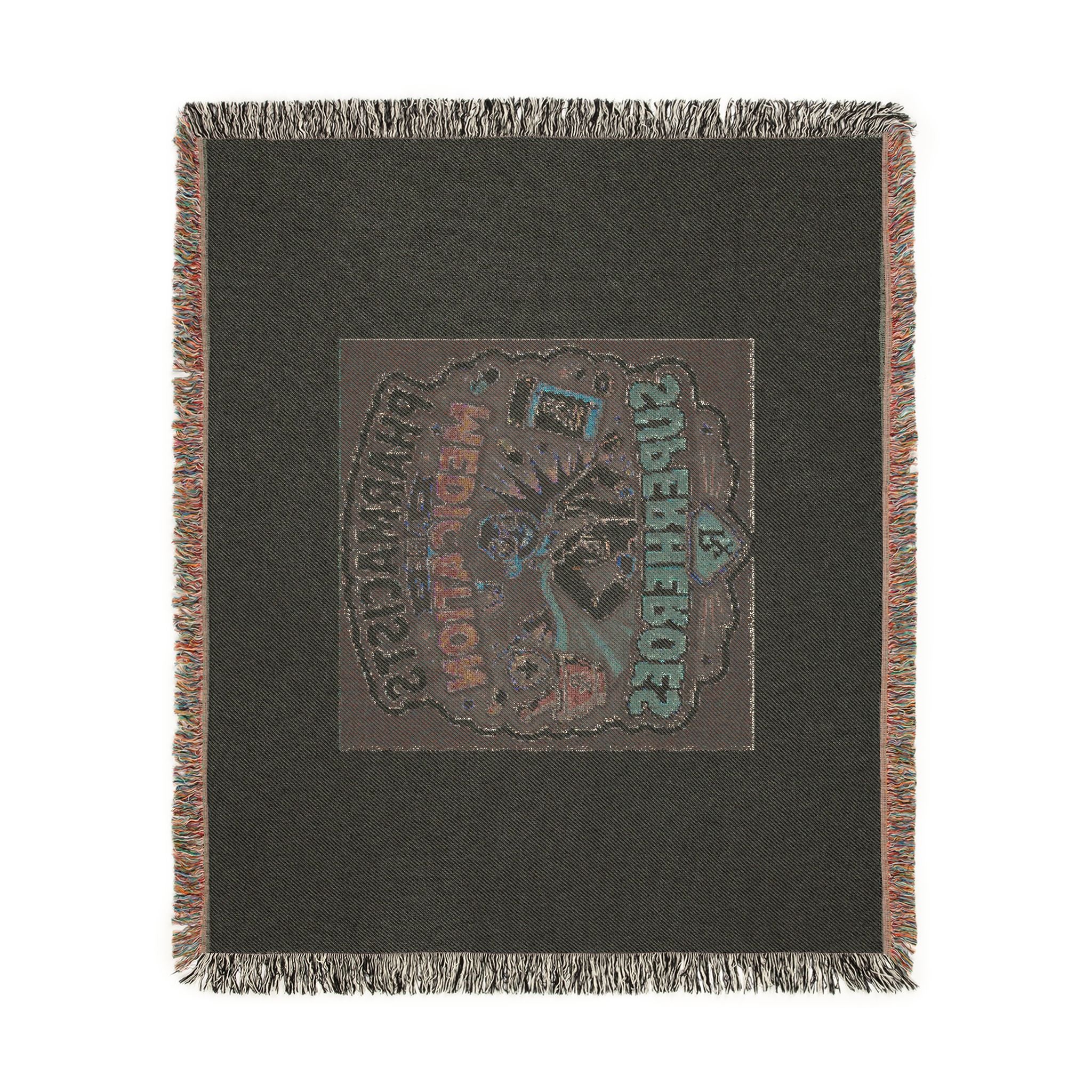 Pharmacists Are Medication Superheroes Woven Blanket