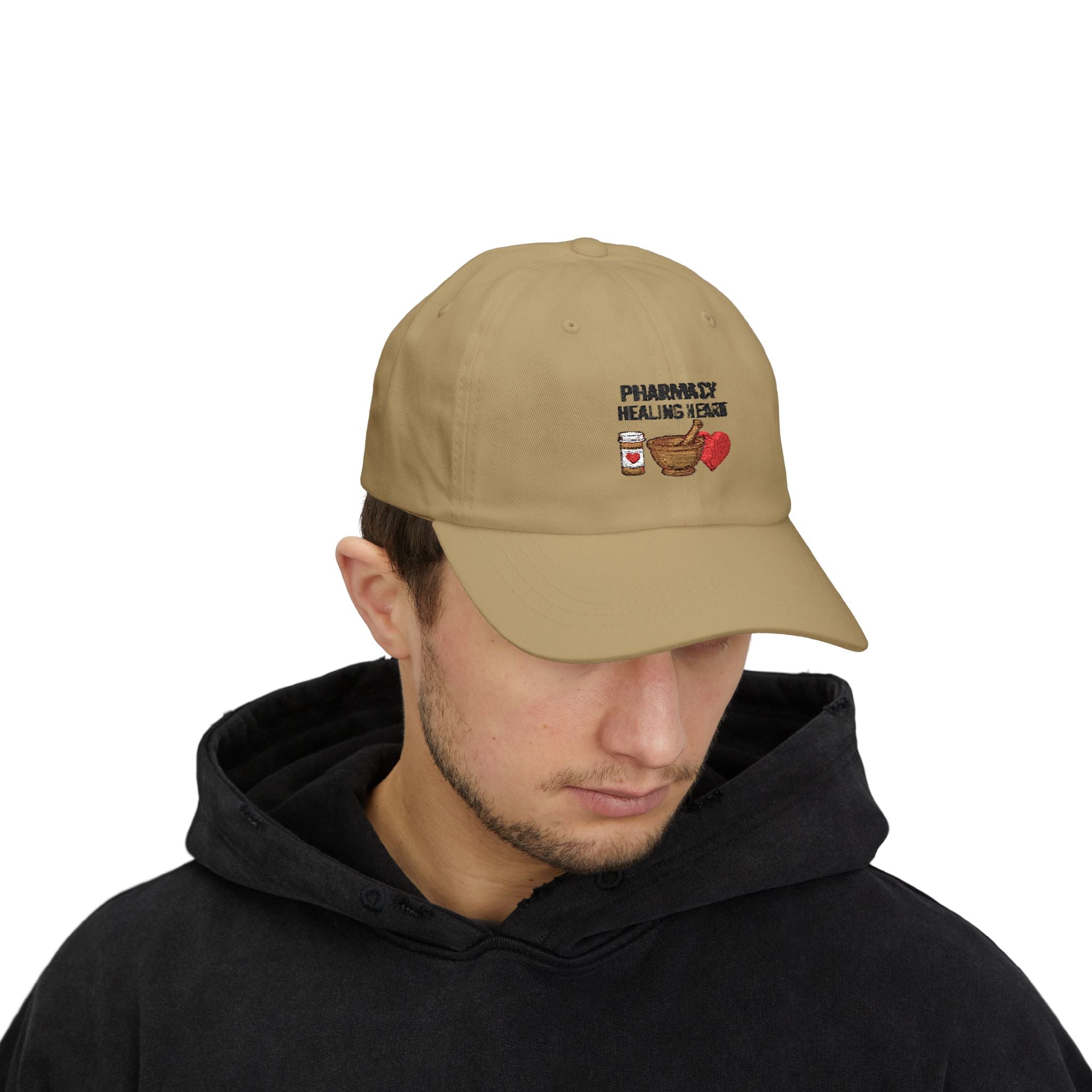 Pharmacy Healing Heart Dad Cap – Cute Pharmacist Gift Hat