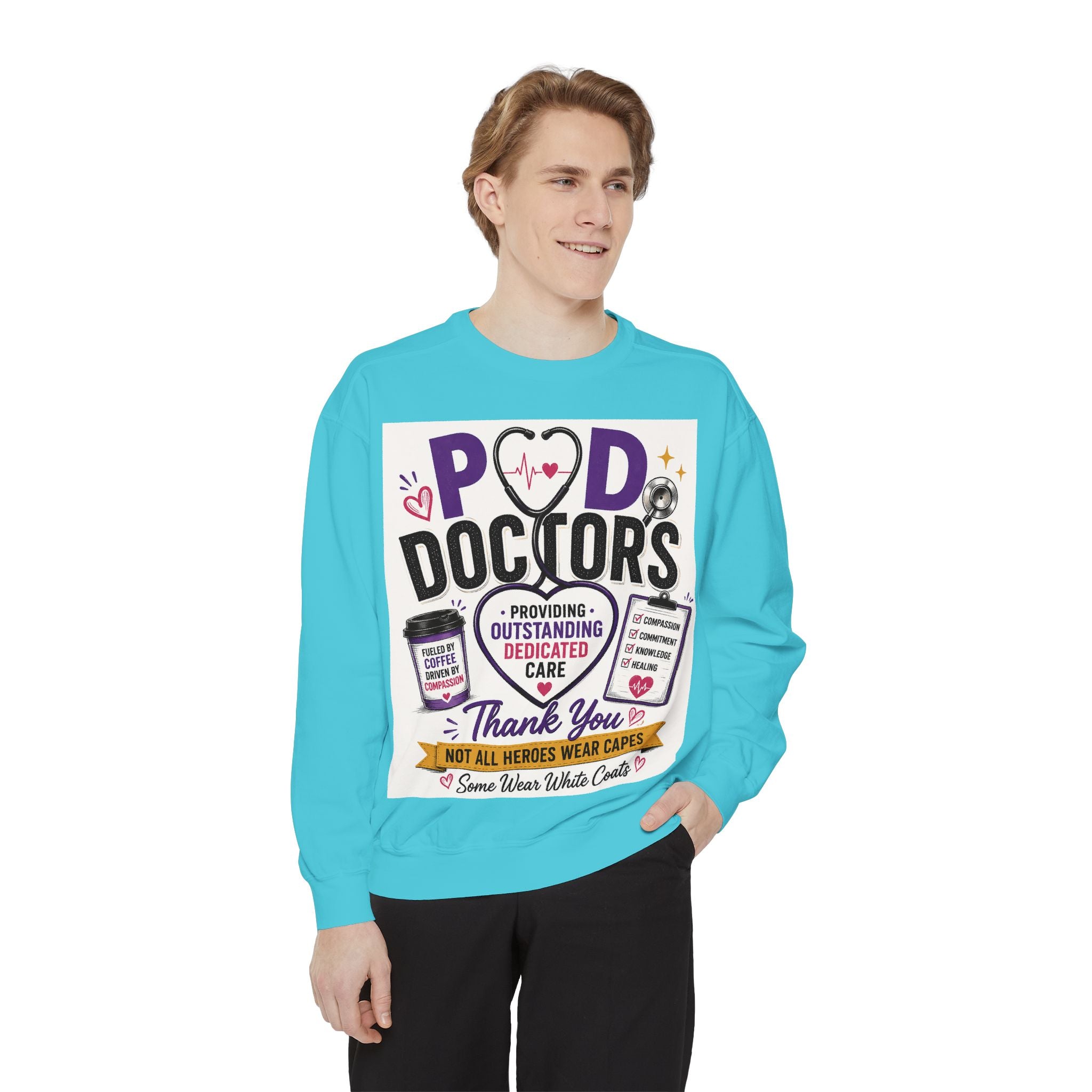 Podiatry Doctors "Thank You" Sweatshirt — Appreciation Crewneck