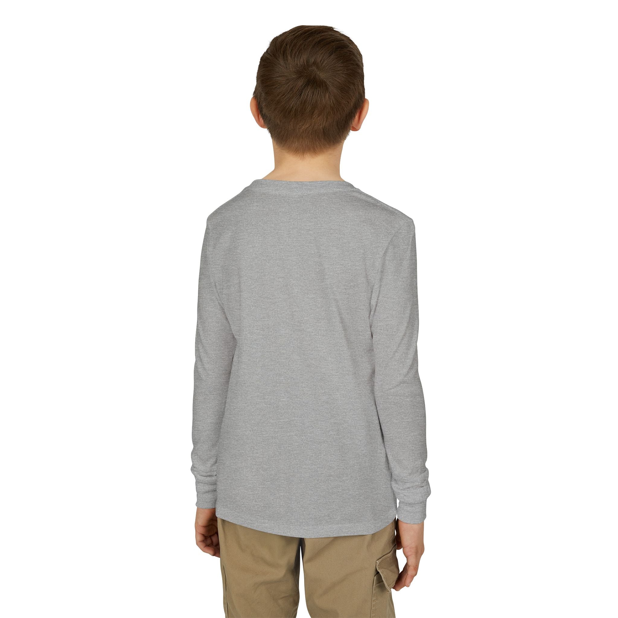 100 Days of School Youth Long Sleeve Tee – Colorful Graduation Mascots