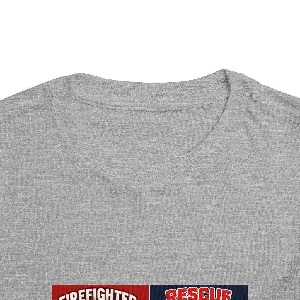 Toddler Firefighter Tee – "Future Firefighter" Rescue Team Brave Hero Kids Shirt