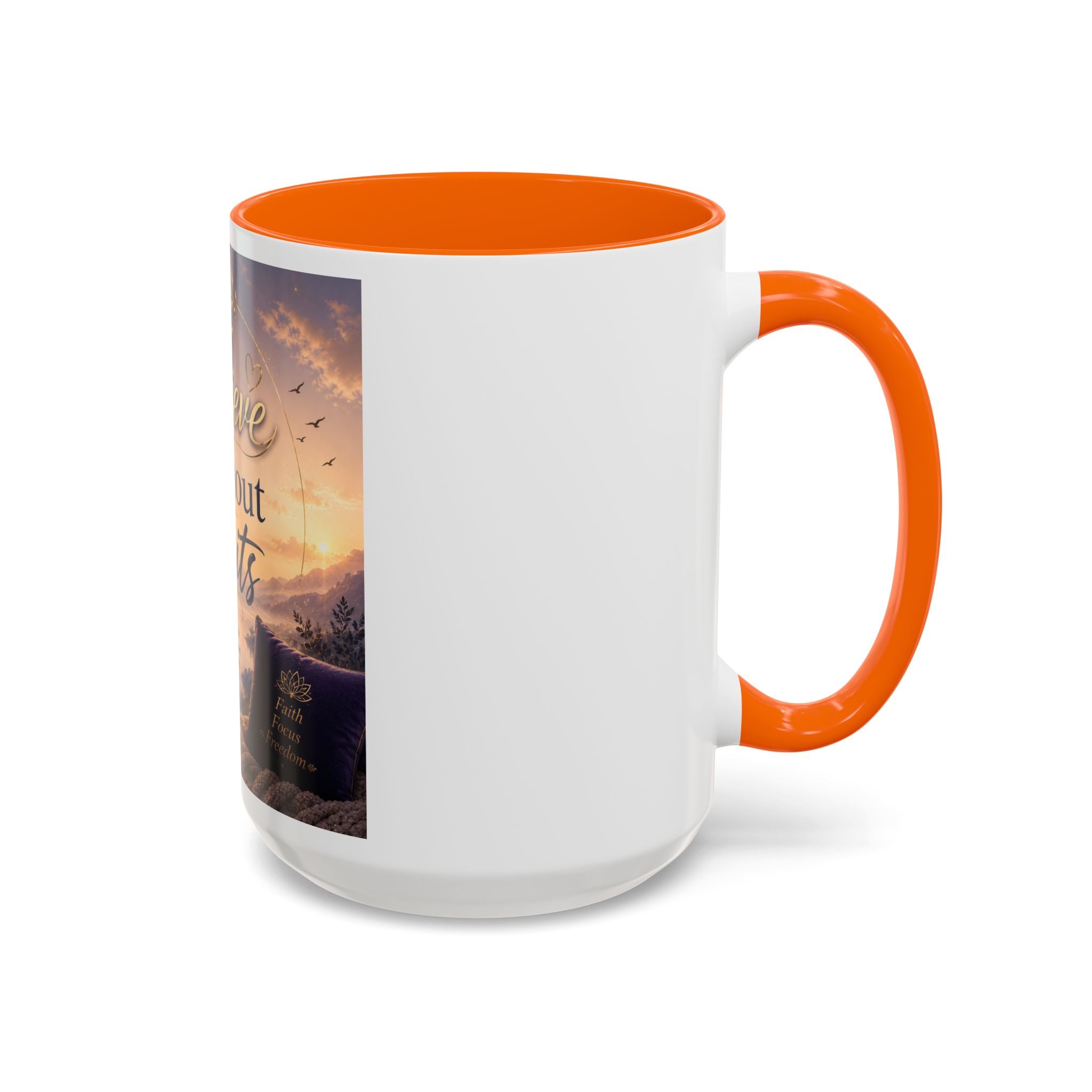 Believe Without Limits Inspirational Coffee Mug (11/15oz)