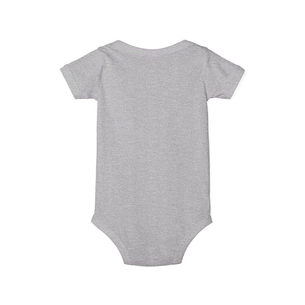 Infant Onesie - 'Team' Colorful Cartoon Character Print Baby Bodysuit