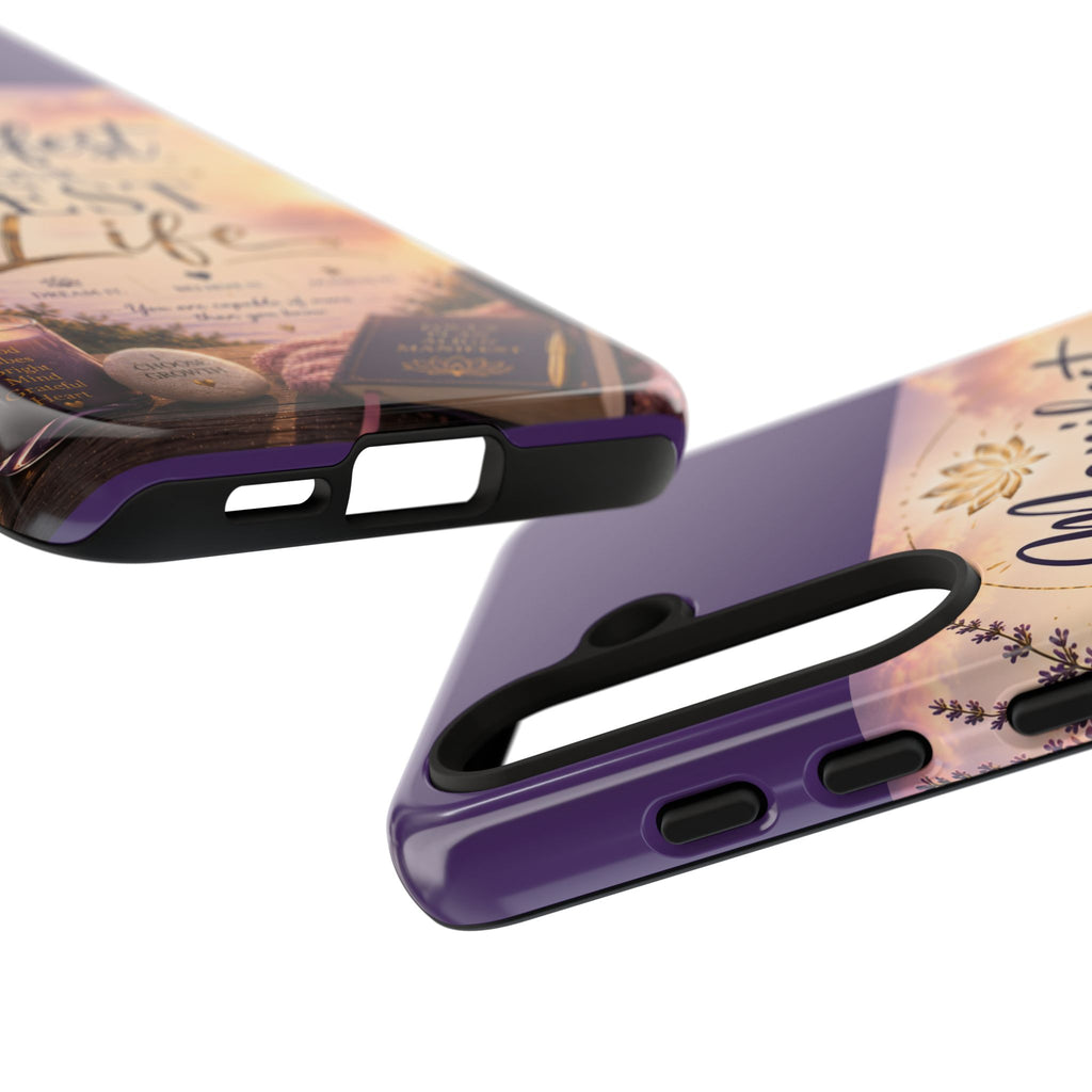 Manifest Your Best Life Phone Case — Inspirational Spiritual Protective Cover