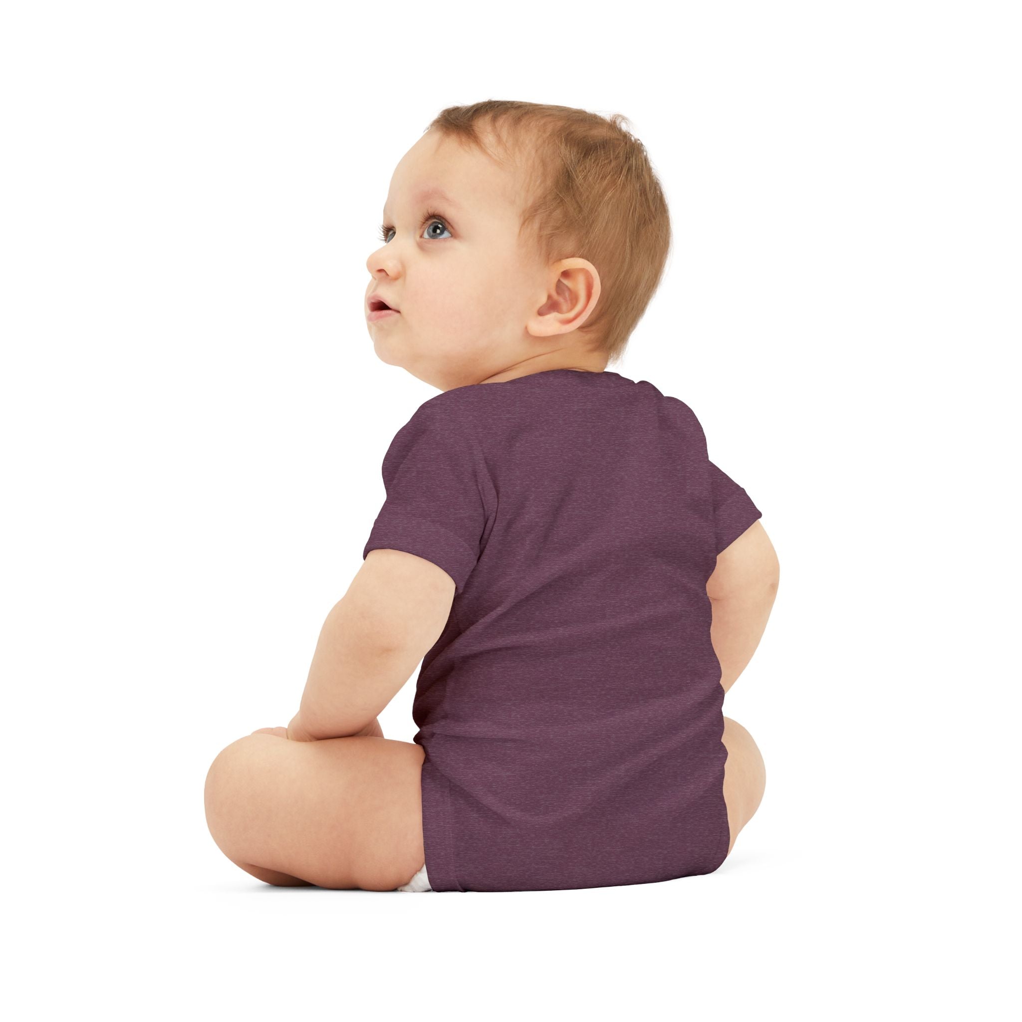 Infant Onesie - 'Team' Colorful Cartoon Character Print Baby Bodysuit