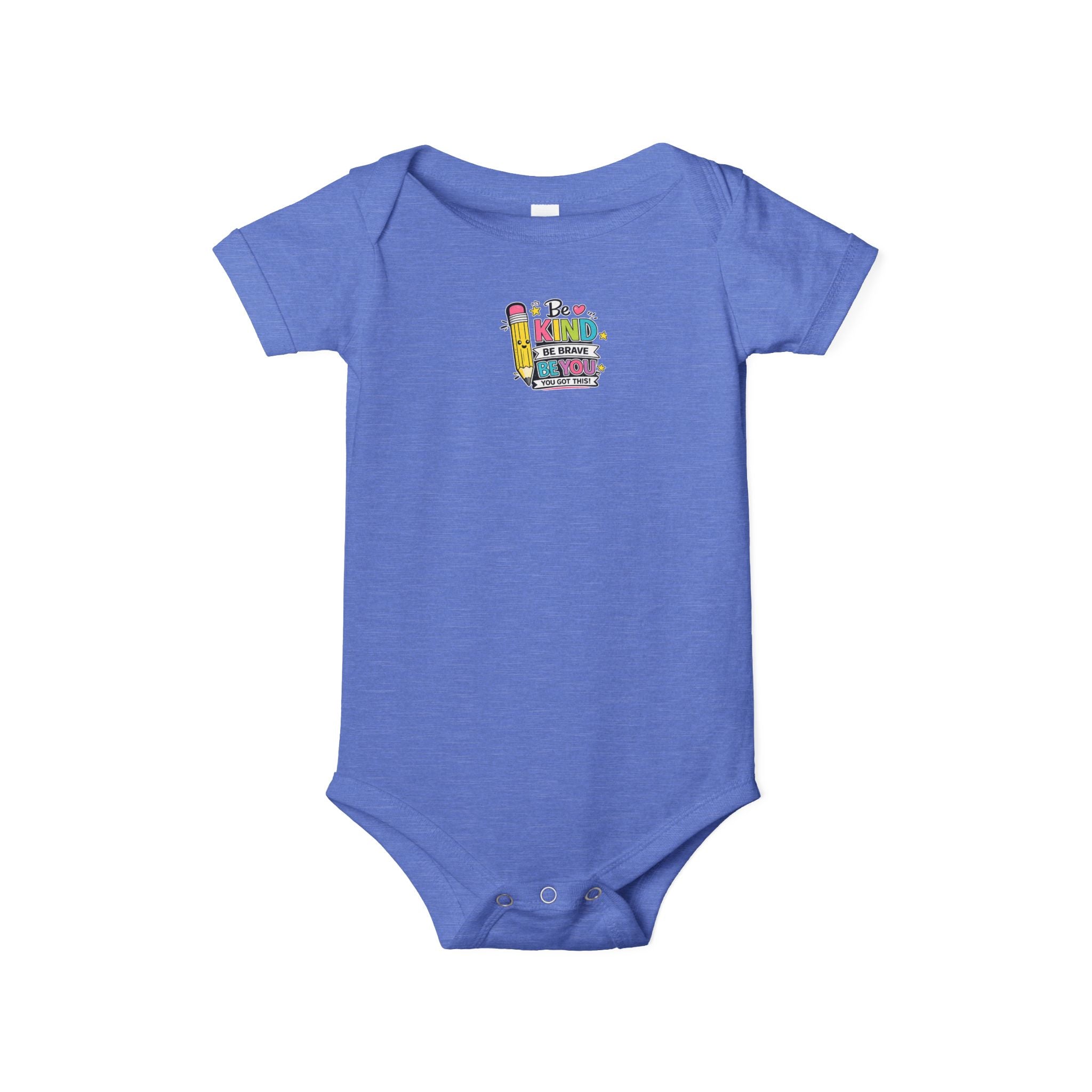 Infant Onesie - Colorful Stacked Books "Read to Me" Baby Bodysuit