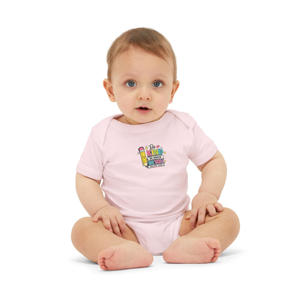 Infant Onesie - Colorful Stacked Books "Read to Me" Baby Bodysuit