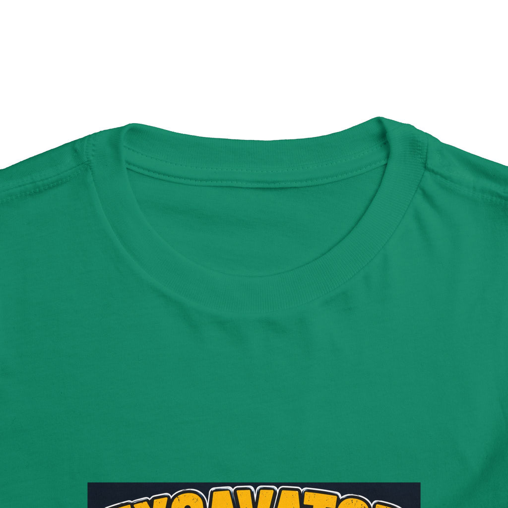Excavator Toddler Tee — "I Dig Big Dreams" Construction Shirt