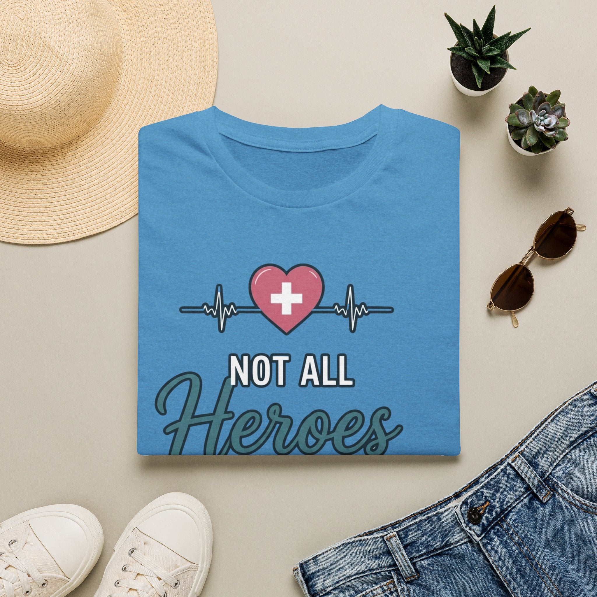 Nurse 'Not All Heroes Wear Capes' T-Shirt