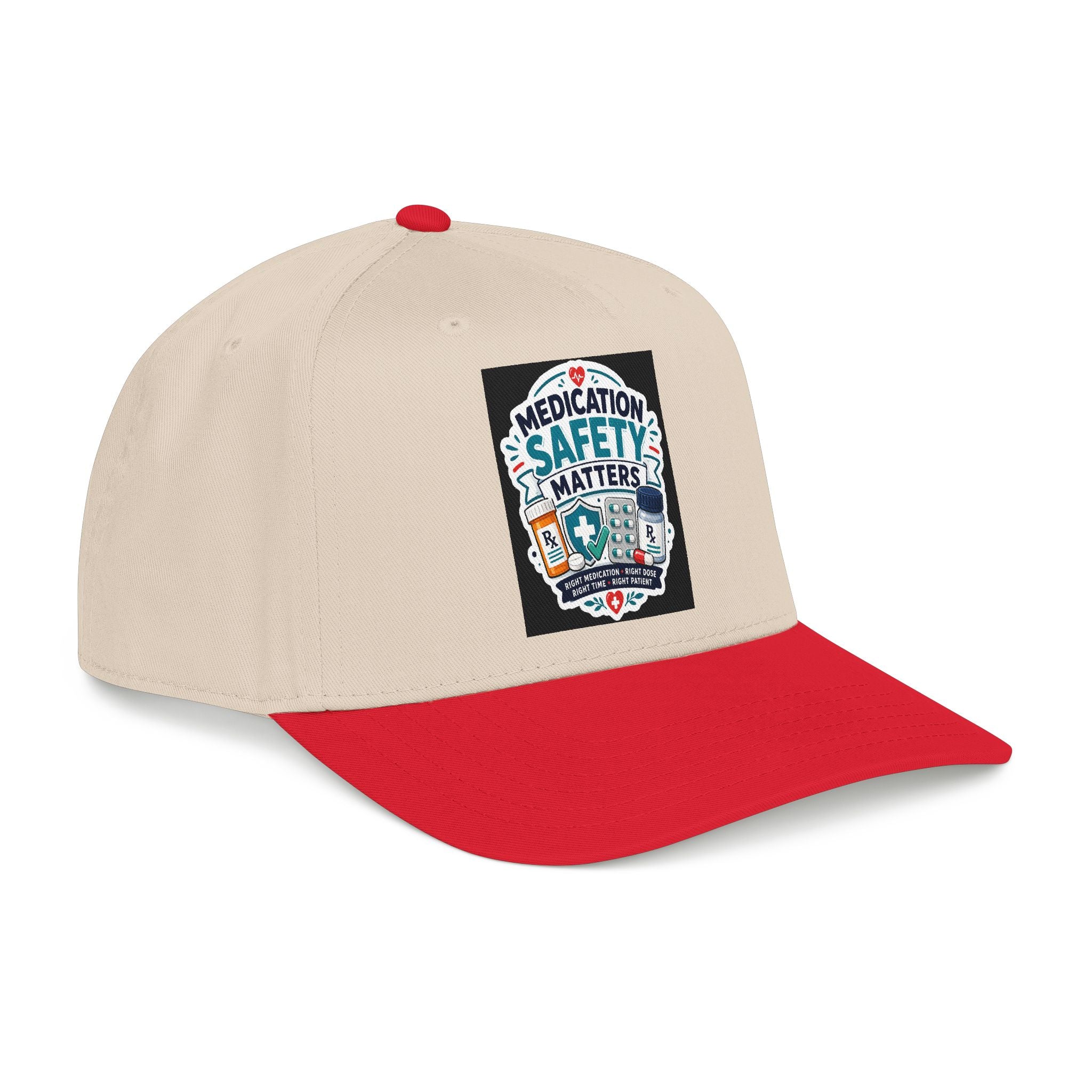 Medication Safety Matters Baseball Cap - Pharmacy & Nurse Awareness Hat